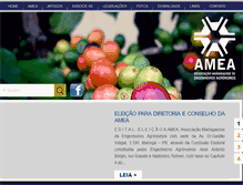 Tablet Screenshot of amea.org.br
